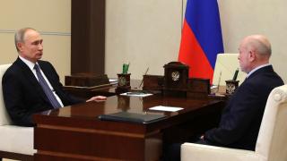 Владимир Путин встретился с директором Российского института стратегических исследований