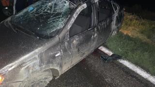 Пассажир погиб при опрокидывании автомобиля в Ипатовском округе Ставрополья