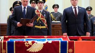 Ставропольская краевая служба по контролю за оборотом наркотиков обрела знамя