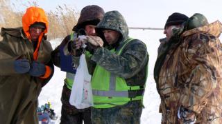 Около 30 участников собрал чемпионат Апанасенковского района по ловле на мормышку со льда