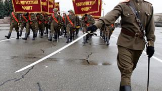 9 мая в Ставрополе снова прошел военный парад Победы