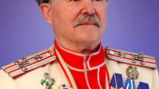 Первый атаман Ставропольского союза казаков Петр Федосов отмечает 80-летие