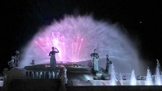 Крупнейший на юге РФ светомузыкальный фонтан украсил Ставрополь накануне Дня города