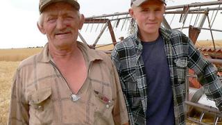 Жатва на Ставрополье: уборка зерновых в Левокумском районе