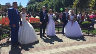 В День края в Кисловодске вступили в брак 10 пар