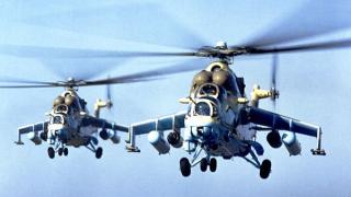 Два новых вертолета Ми-35 поступят на авиабазу объединения ВВС и ПВО в Буденновске