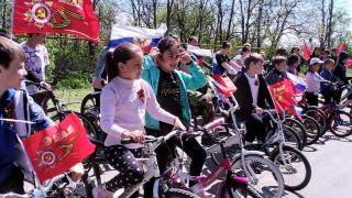 В Андроповском округе Ставрополья организовали велопробег «Дороги Победы»