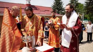 В станице Старопавловской на Ставрополье заложили новый православный храм
