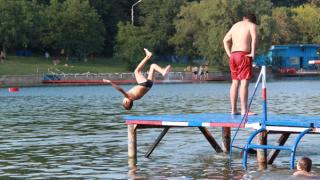 В городах КМВ купаться можно только в Новопятигорском озере