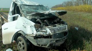 «Газель» врезалась в грузовик в Красногвардейском районе: четверо пострадавших