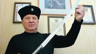 Старинную шашку времен Кавказской войны хранит житель Невинномысска Николай Рябоконь