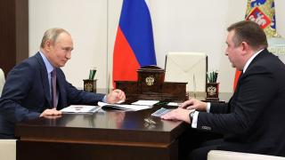 Владимир Путин провёл встречу с гендиректором Объединённой судостроительной корпорации