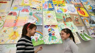 Выставка детского рисунка «По радуге здоровья – от туберкулеза» работает в Ставрополе