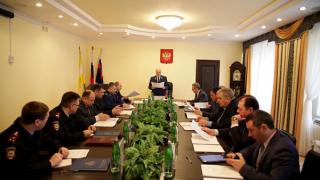 В прокуратуре края совещались руководители правоохранительных органов Ставрополья