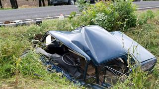 Заснувший за рулем водитель разбился насмерть в Шпаковском районе