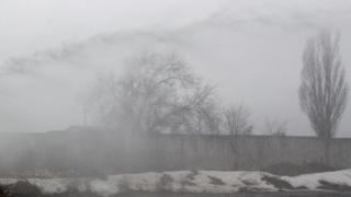 Рыбак заблудился в тумане возле Большого Ставропольского канала
