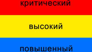 Уровни террористической опасности: синий, желтый, красный – как себя вести