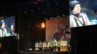 Казачий ансамбль песни и танца «Ставрополье» с оглушительным успехом выступил в Крыму