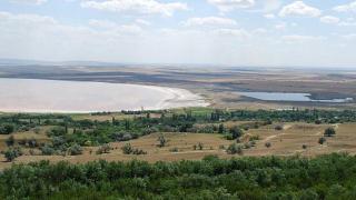 На Ставрополье озеро Солёное обмелело из-за природных причин
