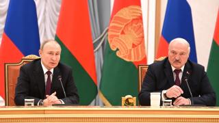 Президенты России и Белоруссии провели пресс-конференцию по итогам двусторонних переговоров