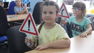 В Невинномысске более 800 ребят обучили правилам поведения на дороге