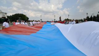 День Российского флага отметили в Ставрополе