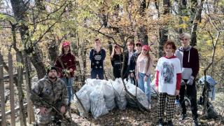 На Татарском городище в Ставрополе прошёл субботник по очистке территории