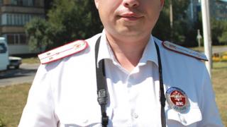Дмитрий Савинов – инспектор по пропаганде безопасности дорожного движения и... немножко актер