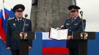 Управлению ФСИН России по Ставропольскому краю вручено знамя
