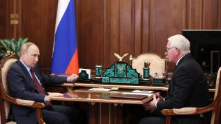 Владимир Путин провёл рабочую встречу с президентом Российского союза промышленников и предпринимателей