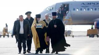 Частицы мощей пятерых святых прибыли в Казанский собор Ставрополя