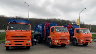 Новые мусоровозы выходят на маршруты в Пятигорске