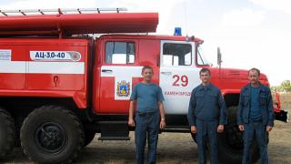 Пожарная часть в Каменнобродской: прорвать кольцо огня