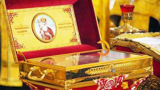Мощи князя Владимира и общее крещение по благословению митрополита Кирилла в Ставрополе