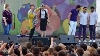 Яркий фестиваль «Радуга» состоялся в ставропольском селе Дербетовка