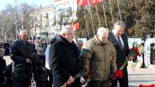 Митинг, посвященный 76-й годовщине освобождения города, прошёл в Невинномысске