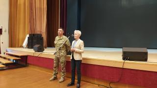 В Ставрополе росгвардейцы учат педагогов мерам безопасности