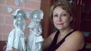 Жительница Ставрополя Валентина Баруздина изготавливает куклы с восковыми личиками