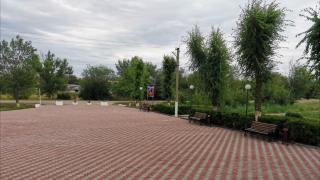 В селе Андроповского округа обустроили площадку возле сельского Дома культуры
