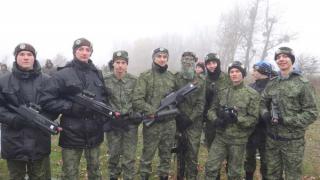 Ставропольские кадеты и следователи играли в «Лазертаг» в окрестностях горы Стрижамент