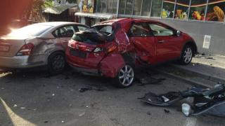«Мицубиси» в Ставрополе протаранил 6 автомобилей, один человек погиб