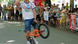 Ставрополец Егор Боховко победил на чемпионате Украины по BMX Flatland