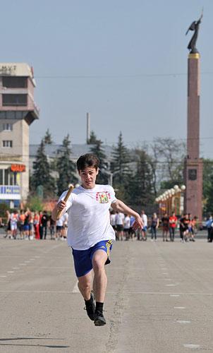 67-ю эстафету памяти на призы «Ставропольской правды» пробежали легкоатлеты