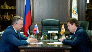 Губернатор Владимир Владимиров провёл рабочую встречу с министром здравоохранения края