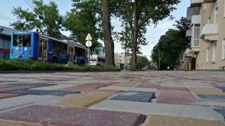В селе Андроповского округа обновили тротуар центральной улицы