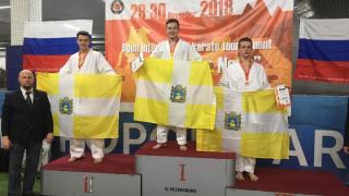Ставропольские каратисты успешно выступили на соревнованиях в Санкт-Петербурге