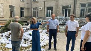Депутат Госдумы проинспектировала ремонт в поликлинике Георгиевска