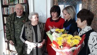 90-летний юбилей первого директора Петровской районной библиотеки