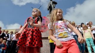 День защиты детей в Ставрополе отметили детским карнавалом