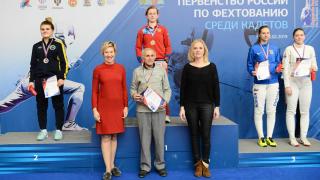 Пятигорская рапиристка выиграла первенство России по фехтованию в Казани